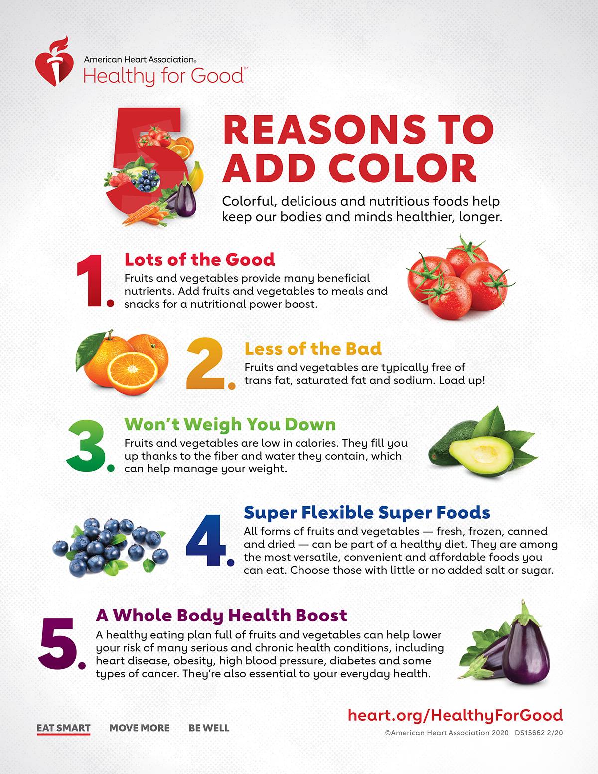 5 reasons to add color to your diet